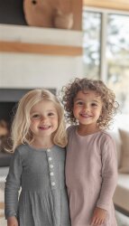 Baumwollfleece Uni Organic - natur