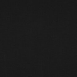 Baumwolljersey Interlock - schwarz