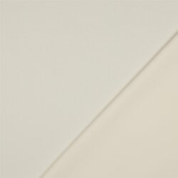 Baumwolljersey Interlock - creme