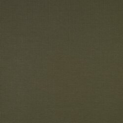 Baumwolljersey Interlock - dunkeloliv