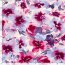 French Terry Digital schöne Blüten - fuchsia