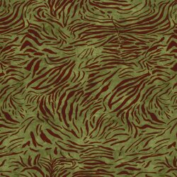 French Terry Digital Tigerstreifen - oliv