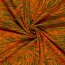French Terry Digital Tigerstreifen - orange