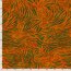 French Terry Digital Tigerstreifen - orange