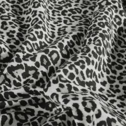 French Terry Digital Leoflecken - creme