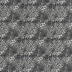 French Terry Digital Leotupfen - creme