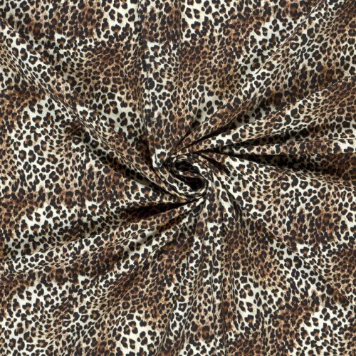 French Terry Digital LEOPARD