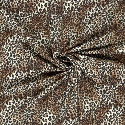 French Terry Digital LEOPARD