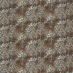 French Terry Digital LEOPARD
