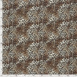 French Terry Digital LEOPARD