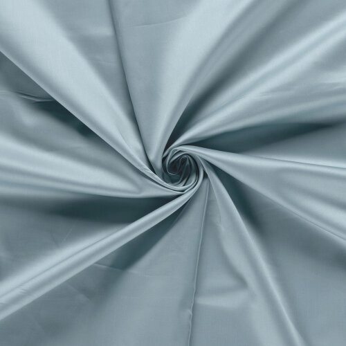 Baumwollsatin - hellrauchblau