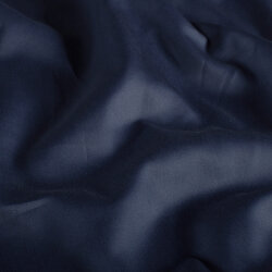 Baumwollsatin - dunkelblau
