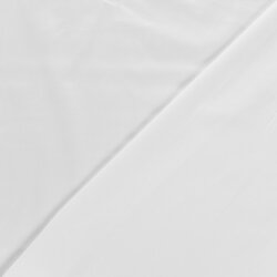 Baumwollsatin - weiß