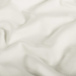 Baumwollsatin - wollweiß - creme