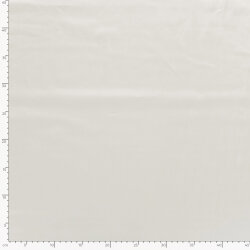 Baumwollsatin - wollweiß - creme