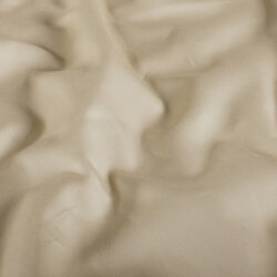 Baumwollsatin - hellbeige