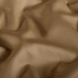 Baumwollsatin - kamelbeige