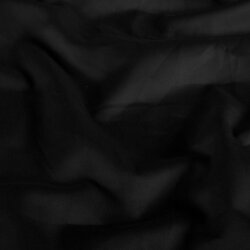 Baumwollsatin - schwarz