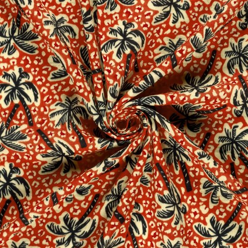 Musselin Palmen auf Leo - koralle