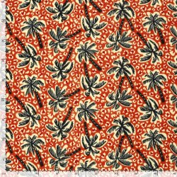 Musselin Palmen auf Leo - koralle