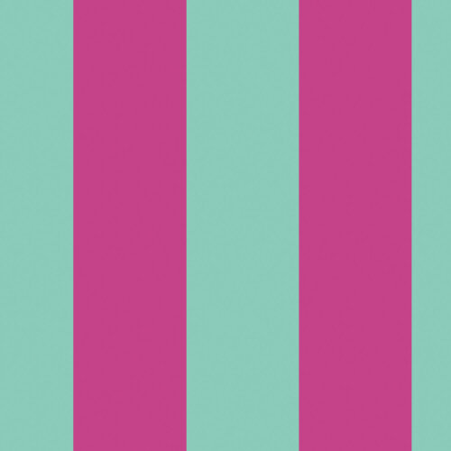 Musselin breite Streifen - pink/mint