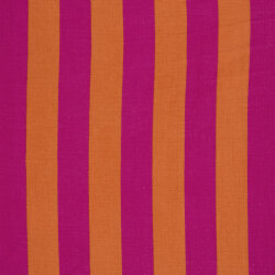 Musselin breite Streifen - pink/lachs