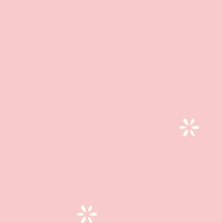 Musselin Bestickte Blümchen - hellrosa