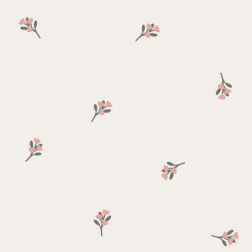 Musselin Bestickte Blütenzweig - creme