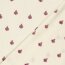 Musselin Bestickt Ornament - creme/pink