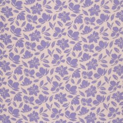 Musselin Blumenwind - softrosa