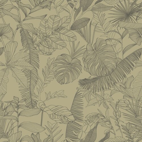Musselin Dschungelpflanzen - helloliv