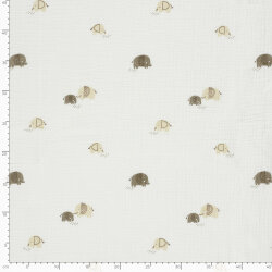 Musselin Elefanten - creme/beige