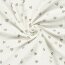 Musselin Herzen - creme