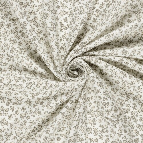 Musselin Blumenregen - creme