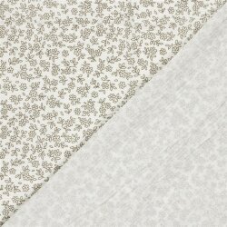 Musselin Blumenregen - creme