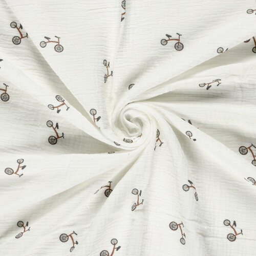 Musselin BMX Rad - creme