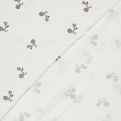 Musselin BMX Rad - creme