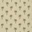 Musselin Palmen - hellbeige