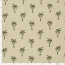 Musselin Palmen - hellbeige
