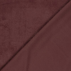Breitcord 4.5w Stoff Uni - weinrot