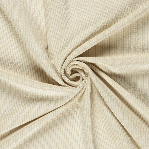 Breitcord 4.5w Stoff Uni - wollweiß - creme