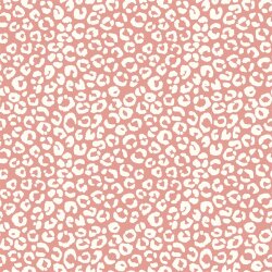 Baumwollpopeline Leotupfen - helllachs