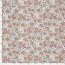 Baumwollpopeline buntes Blumenfeld - creme