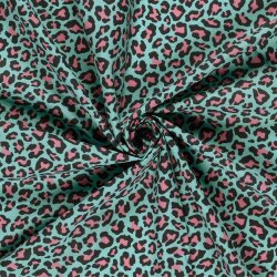 Baumwollpopeline Leo - wasserblau