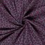 Baumwollpopeline Leo - violett