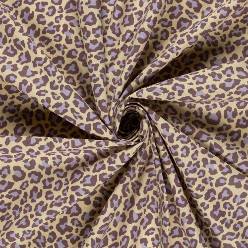 Baumwollpopeline Leo - wollweiß