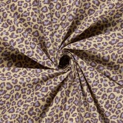 Baumwollpopeline Leo - wollweiß