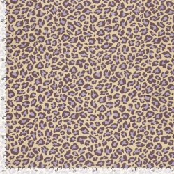 Baumwollpopeline Leo - wollweiß