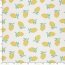 Baumwollpopeline Zitronen - creme