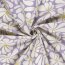 Baumwollpopeline Margeritenkunst - lavendel